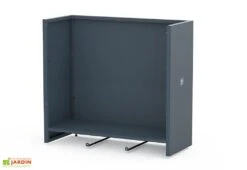 Jardinière En Métal Thermolaqué Profondeur Ajustable - 100 X 40 X 115 Cm 12 Jardinière En Métal Thermolaqué Profondeur Ajustable - 100 X 40 X 115 Cm -Garanta Jardin Magasin profondeur 460l jardiniere hg08975801 1