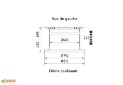 Puits En Polyéthylène à Enterrer Avec Dôme Coulissant 2000 L 9 Puits En Polyéthylène à Enterrer Avec Dôme Coulissant 2000 L -Garanta Jardin Magasin puits polyethylene a enterrer plastique 2200l 3