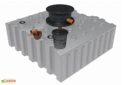 Cuve De Récupération D’eau De Pluie Enterrée – 4000 L Plate 12 Cuve De Récupération D’eau De Pluie Enterrée – 4000 L Plate -Garanta Jardin Magasin recuperateur eau pluie enterree plat greenlife 4000l biovitor