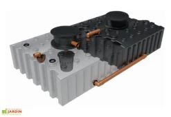 Cuve De Récupération D’eau De Pluie Enterrée – 8000 L Plate -Garanta Jardin Magasin recuperateur eau pluie enterree plat greenlife 8000l biovitor