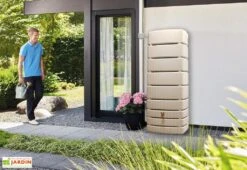 Garantia Récupérateur D’eau De Pluie 500 L Avec Robinet Et Collecteur – Slim 8 Garantia Récupérateur D’eau De Pluie 500 L Avec Robinet Et Collecteur – Slim -Garanta Jardin Magasin recuperateur eau pluie garantia slim 500l sable