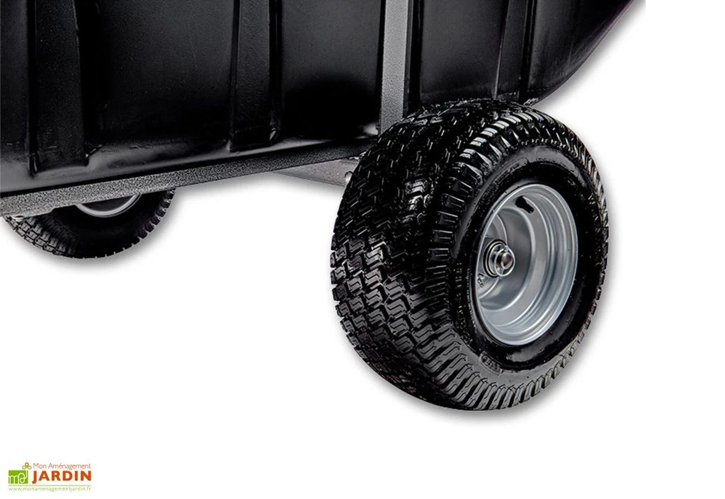 Remorque En Plastique Pour Tondeuse Autoportée 175 X 101 X 45 Cm 5 Remorque En Plastique Pour Tondeuse Autoportée 175 X 101 X 45 Cm – Image 3