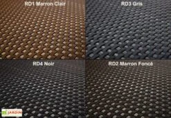 Jardinière En Résine Tressée Cube 46x46x46cm (l,l,h) -Garanta Jardin Magasin resine tressee coloris 1 17