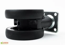 Roues En Polyamide Pour Coffre De Rangement Ø 6,5 Cm -Garanta Jardin Magasin roue vue bas