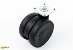 Roues En Polyamide Pour Coffre De Rangement Ø 6,5 Cm -Garanta Jardin Magasin roue vue haut