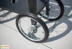 Jardinière En Acier à Roulettes - Wheels 12 Jardinière En Acier à Roulettes - Wheels -Garanta Jardin Magasin roues chariot potager