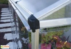 Serre Adossée En Aluminium Et Polycarbonate Lean To 3 M² -Garanta Jardin Magasin serre adossee aluminium polycarbonate lean to 3 m 3