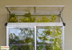 Serre Adossée En Aluminium Et Polycarbonate Lean To (63,5 X 125 Cm) -Garanta Jardin Magasin serre adossee aluminium polycarbonate lean to 63 5 x 125 cm 2