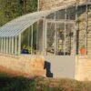 Serre Adossée Ancienne En Aluminium Et Verre Trempé 4mm Chambord 380x280 -Garanta Jardin Magasin serre ancienne en aluminium et verre trempe 4mm chambord 380x280 1
