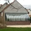 Serre Adossée Ancienne En Aluminium Et Verre Trempé 4mm Chambord 530x280 -Garanta Jardin Magasin serre ancienne en aluminium et verre trempe 4mm chambord 530x280 1