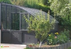 Serre Lams En Aluminium Et Verre Trempé Versailles - 16,94 M² -Garanta Jardin Magasin serre ancienne en aluminium et verre trempe 4mm versailles 2