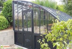 Serre Lams En Aluminium Et Verre Trempé Versailles - 16,94 M² -Garanta Jardin Magasin serre ancienne en aluminium et verre trempe 4mm versailles 5 1