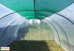 Serre De Jardin Tunnel En Acier Et Polyéthylène Cabriolet – 6 X 3,70 M -Garanta Jardin Magasin serre cabriolet acier tonneau