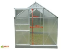 Serre De Jardin Polycarbonate 2,39 M² (188x127) 5 Serre De Jardin Polycarbonate 2,39 M² (188x127) -Garanta Jardin Magasin serre de jardin polycarbonate 2 39 m 188x127 1