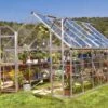 Serre De Jardin En Aluminium Et Polycarbonate Octave 9 M² -Garanta Jardin Magasin serre jardin aluminium polycarbonate octave 9 m 5