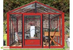 Serre De Jardin En Aluminium Et Verre Trempé Supra 12 M² 11 Serre De Jardin En Aluminium Et Verre Trempé Supra 12 M² -Garanta Jardin Magasin serre jardin aluminium supra 315x380 cm