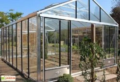 Serre De Jardin En Aluminium Et Verre Trempé Supra 27,8 M² -Garanta Jardin Magasin serre jardin aluminium supra 604x460 cm 4