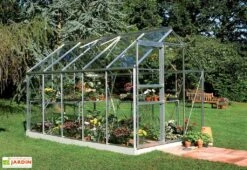 Halls Serre De Jardin En Aluminium Et Verre Horticole Popular 106 (6,2 M²) 9 Halls Serre De Jardin En Aluminium Et Verre Horticole Popular 106 (6,2 M²) -Garanta Jardin Magasin serre jardin aluminium verre horticole popular 106 62m 1