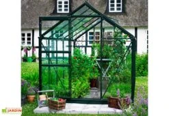 Halls Serre De Jardin En Aluminium Et Verre Horticole Popular 86 (5 M²) -Garanta Jardin Magasin serre jardin aluminium verre horticole popular 86 5m 1