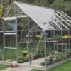 Halls Serre De Jardin En Aluminium Et Verre Horticole Universal 128 – 9,9 M² -Garanta Jardin Magasin serre jardin aluminium verre horticole universal 128