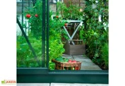 Serre De Jardin En Aluminium, Verre Et Polycarbonate Halls Atrium 9 M² -Garanta Jardin Magasin serre jardin aluminium verre polycarbonate halls atrium 9m 1
