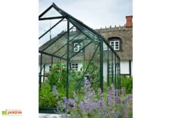 Halls Serre De Jardin En Aluminium Et Verre Popular 66 (3,8 M²) -Garanta Jardin Magasin serre jardin aluminium verre popular 66 38m
