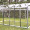 Serre De Jardin En Aluminium Et Verre Trempé Essentia 10,8 M² -Garanta Jardin Magasin serre jardin aluminium verre trempe essentia 108m