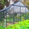 Serre De Jardin En Alu Et Verre Trempé Lams 12,9 M² - Laurus Vert -Garanta Jardin Magasin serre jardin aluminium verre trempe laurus lams 13m2 vert