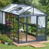 Serre De Jardin En Aluminium Et Verre Trempé Luxia 10,8 M² -Garanta Jardin Magasin serre jardin aluminium verre trempe luxia 108m 1