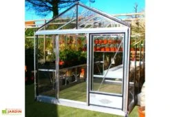 Serre De Jardin En Aluminium Et Verre Trempé Luxia 10,8 M² -Garanta Jardin Magasin serre jardin aluminium verre trempe luxia 108m