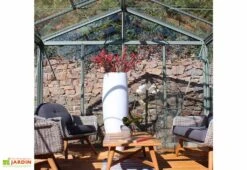 Serre De Jardin En Aluminium Et Verre Trempé Supra 12 M² 9 Serre De Jardin En Aluminium Et Verre Trempé Supra 12 M² -Garanta Jardin Magasin serre jardin aluminium verre trempe supra 12m 1