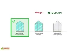 Mini Serre De Balcon En Verre Trempé – Juliana Balcony -Garanta Jardin Magasin serre jardin juliana verre trempe grands vitrages 10