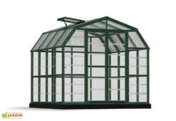 Serre De Jardin Polycarbonate Et PVC 2,5 X 2,5 M – Grand Gardener 8x8 -Garanta Jardin Magasin serre jardin palram canopia hobby gardener transparent 8x8 1