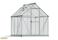 Serre De Jardin Grise Polycarbonate Aluminium 2 X 2 M – Mythos 6x6 -Garanta Jardin Magasin serre jardin palram canopia mythos 6x6 1