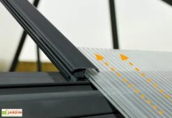 Serre De Jardin Polycarbonate Et Aluminium Victory Orangerie - 11 M² -Garanta Jardin Magasin serre jardin palram polycarbonate aluminium orangerie 9m2