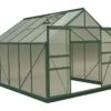 Serre De Jardin Polycarbonate 7,44m² Avec Base + 2 Lucarnes -Garanta Jardin Magasin serre jardin polycarbonate 7m2