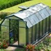 Serre De Jardin Verte Polycarbonate Et PVC – Eco Grow 1 Serre De Jardin Verte Polycarbonate Et PVC – Eco Grow -Garanta Jardin Magasin serre jardin pvc vert polycarbonate palram rion ecogrow 6x14 1