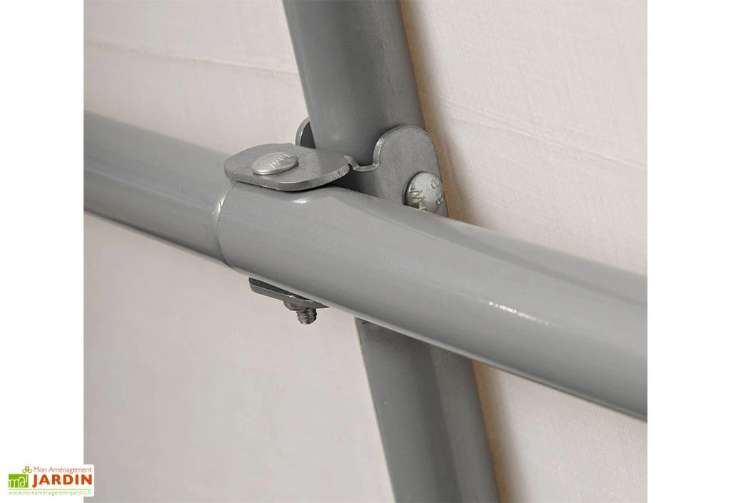 Serre De Jardin Souple Avec Aérations En Polyéthylène Et Acier 6 M² 7 Serre De Jardin Souple Avec Aérations En Polyéthylène Et Acier 6 M² – Image 5