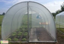 Serre Tunnel Tonneau Polyéthylène 13,5 M² - Essentielle 4,5 X 3 M -Garanta Jardin Magasin serre jardin tunnel essentielle tonneau 1