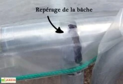 Serre Tunnel Tonneau Polyéthylène 13,5 M² - Essentielle 4,5 X 3 M -Garanta Jardin Magasin serre jardin tunnel essentielle tonneau 6