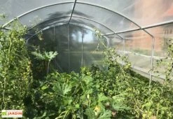 Serre Tunnel Tonneau En Polyéthylène 31,5 M² - 4 Saisons 10,5 X 3 M -Garanta Jardin Magasin serre jardin tunnel polyethylene tonneau 4 saisons 3m 5