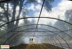 Serre Tunnel En Acier Et Polyéthylène Normandie – Largeur 6,50 M -Garanta Jardin Magasin serre tunnel acier polyethylene normandie largeur 650m 1
