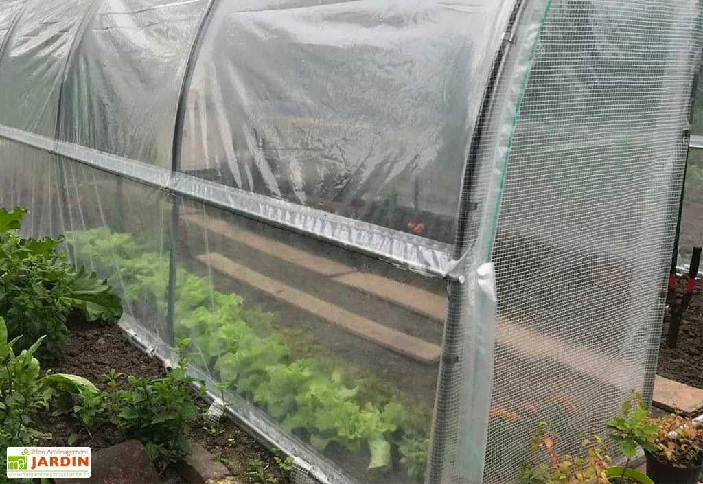 Serre Tunnel Tonneau En Polyéthylène 13,5 M² - Jardinière 4,5 X 3 M 6 Serre Tunnel Tonneau En Polyéthylène 13,5 M² - Jardinière 4,5 X 3 M – Image 4