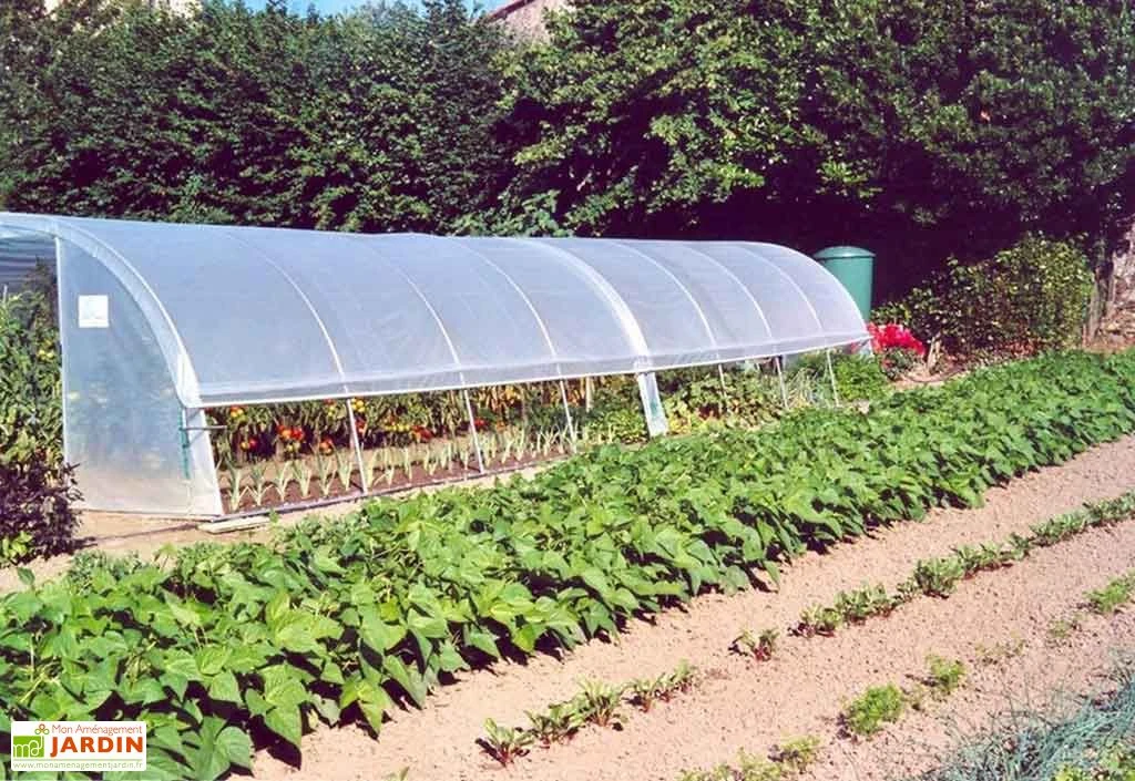 Serre Tunnel Tonneau En Polyéthylène 44 M² - Mini 12 X 3,7 M 3 Serre Tunnel Tonneau En Polyéthylène 44 M² - Mini 12 X 3,7 M