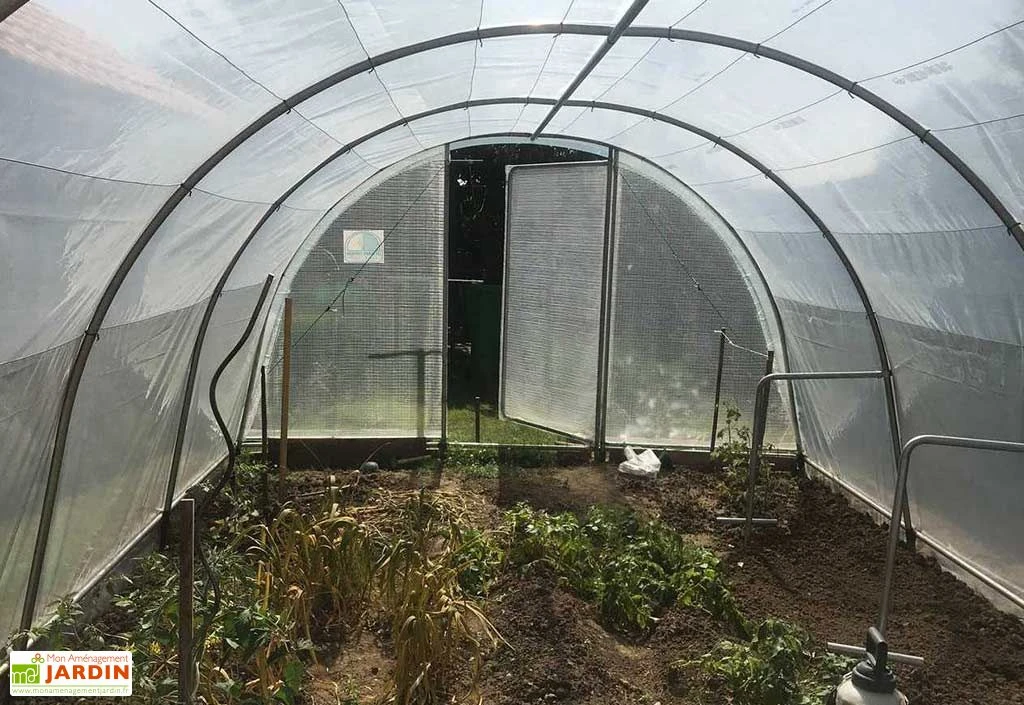 Serre Tunnel Tonneau En Polyéthylène 22 M² - Mini 6 X 3,7 M 4 Serre Tunnel Tonneau En Polyéthylène 22 M² - Mini 6 X 3,7 M – Image 2