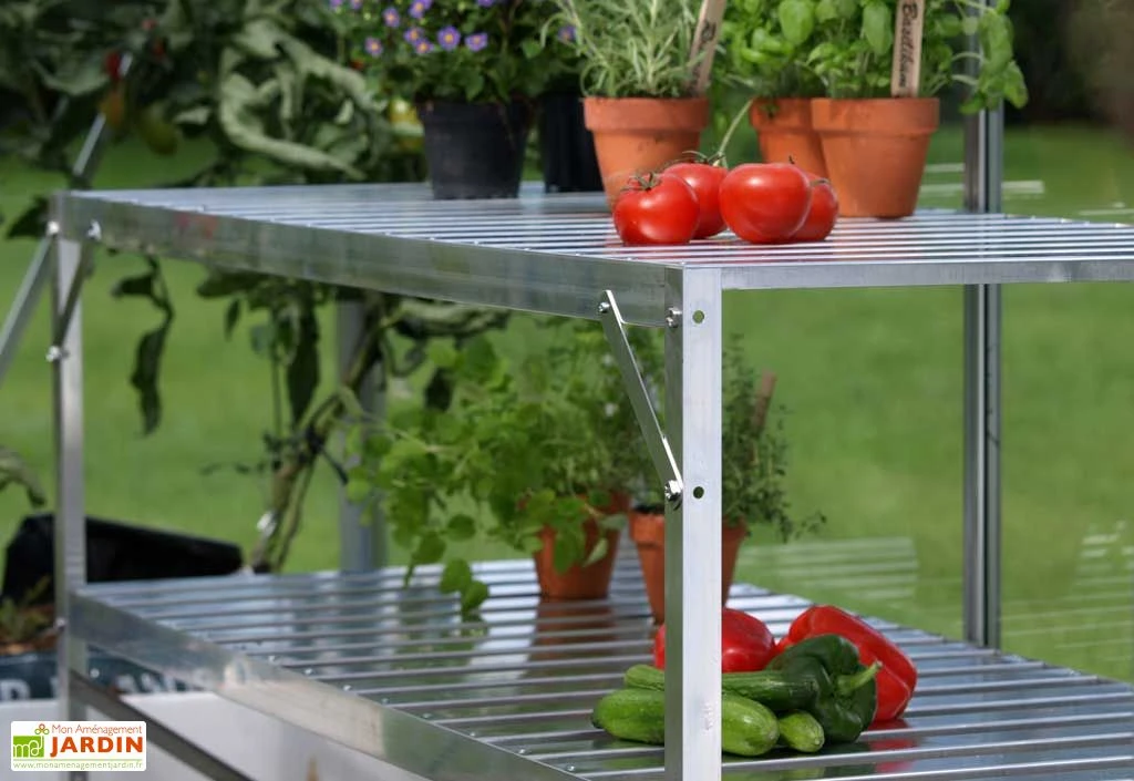 Table 2 Plateaux - Aluminium Laqué Vert 3 Table 2 Plateaux - Aluminium Laqué Vert