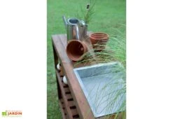 Table De Jardinage En Bois Traité Choko -Garanta Jardin Magasin table de preparation en bois choko jardipolys