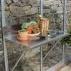 Table De Rempotage En Aluminium Pour Serre Lams – 80 X 50 Cm -Garanta Jardin Magasin table de rempotage aluminium 1