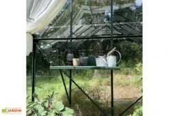 Table De Rempotage En Aluminium Pour Serre Lams – 80 X 50 Cm -Garanta Jardin Magasin table de rempotage aluminium 3