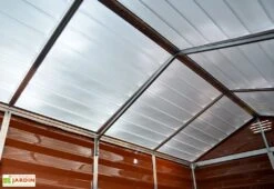 Abri De Jardin Skylight 4,2 M² Ambre | Palram - Canopia -Garanta Jardin Magasin toiture abri jardin skylight palram 3